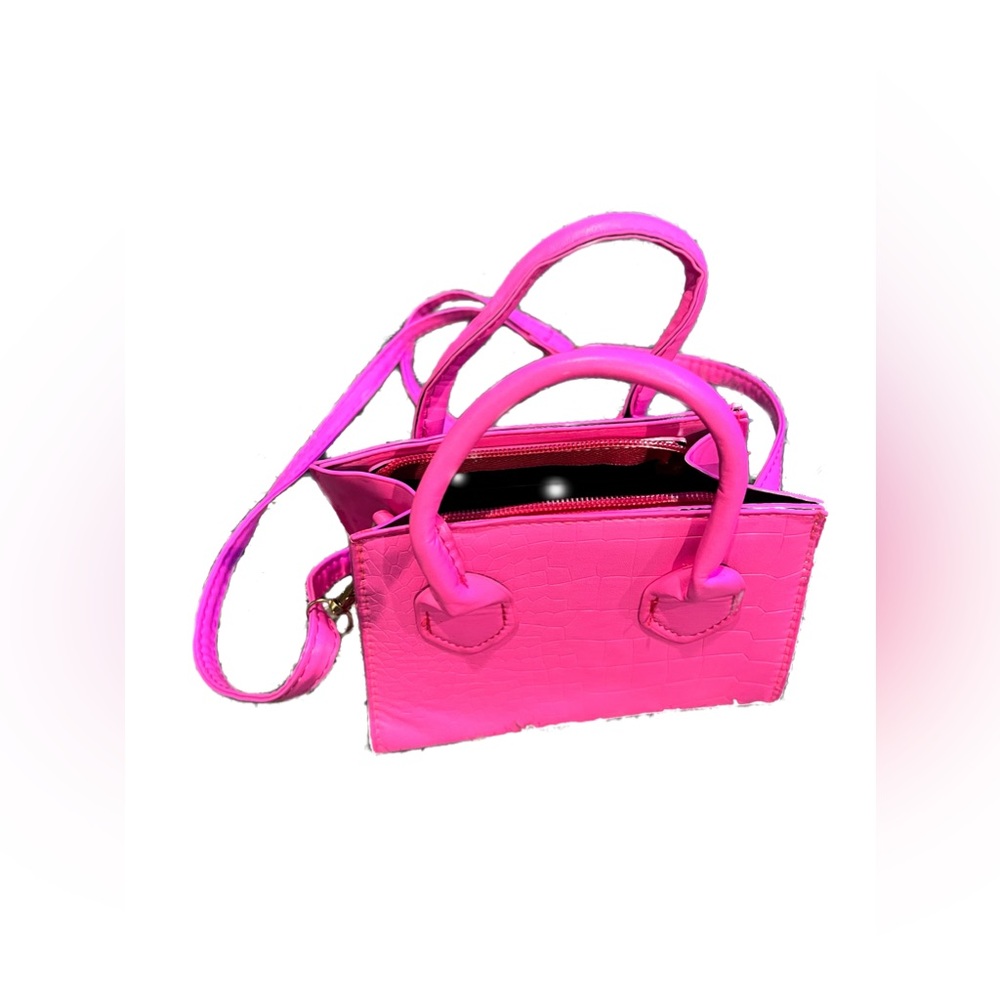 Hot pink mini purse
